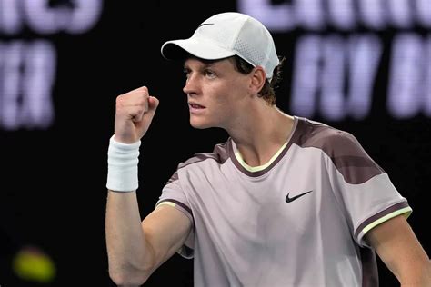 Sinner rallies from two sets down to win Australian Open title.